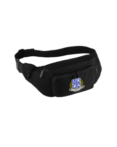 Bestickte Bauchtasche "1894-Logo + Banderole & Kranz" groß