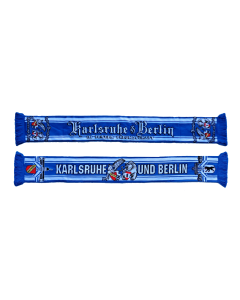 Elastico-Schal „KARLSRUHE & BERLIN - In fester Freundschaft" royal