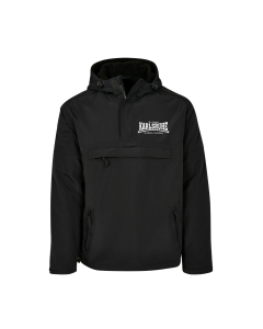 Windbreaker "Karlsruhe - die üblichen Verdächtigen" schwarz, bedruckt