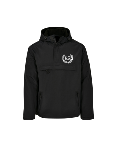 Windbreaker "KA + Kranz" schwarz, bedruckt