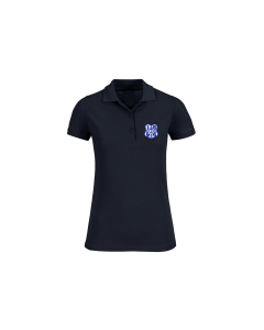 Besticktes Girly Polo-Shirt "1894-Logo" navy