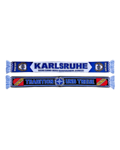 Jacquardschal „KARLSRUHE - Tradition und Treue“