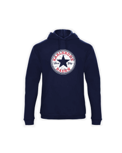 Girly Kapuzen Sweat-Shirt "Karlsruhe - Best City" navy