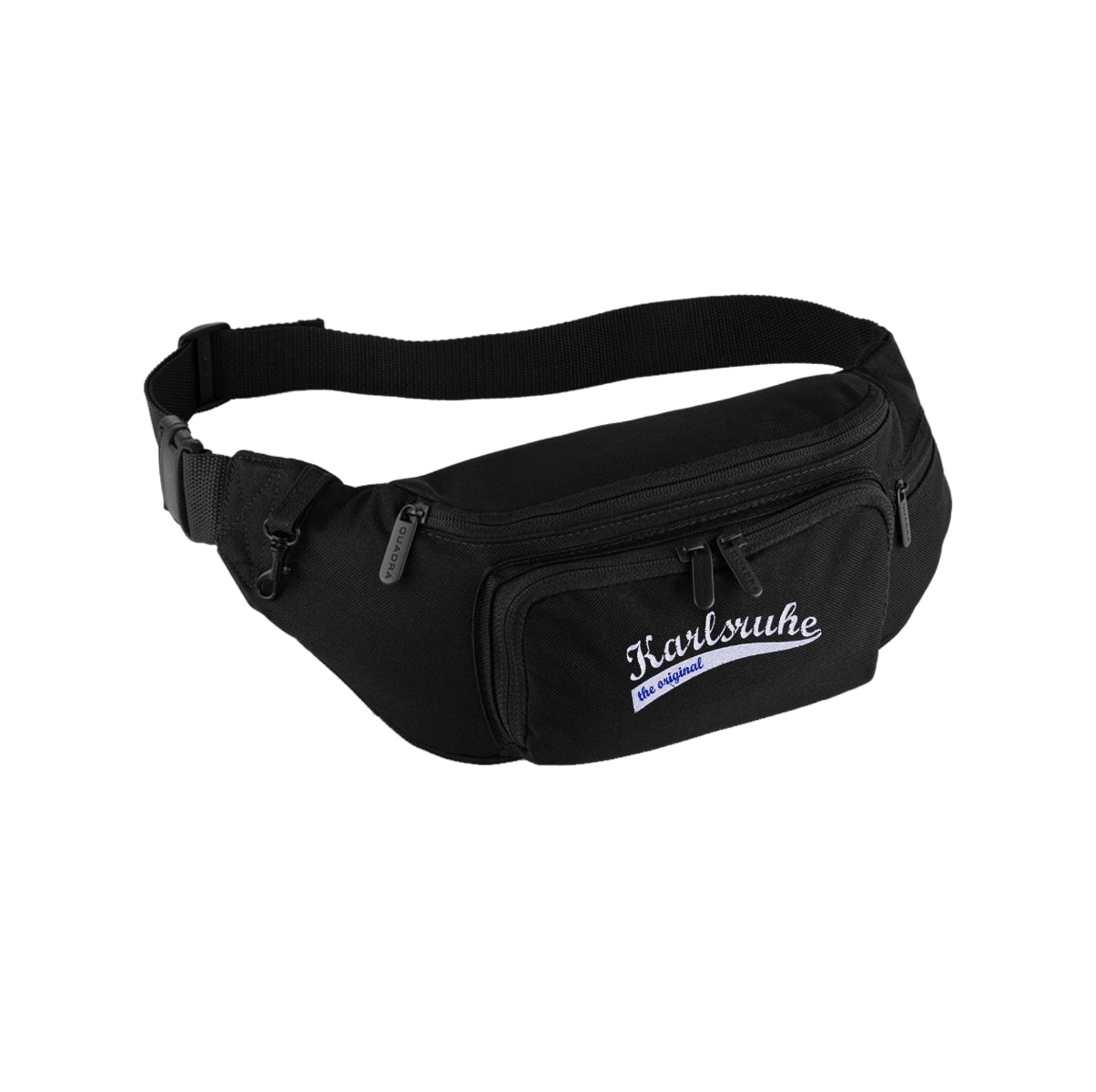 Bestickte Bauchtasche "Karlsruhe - the Original" groß