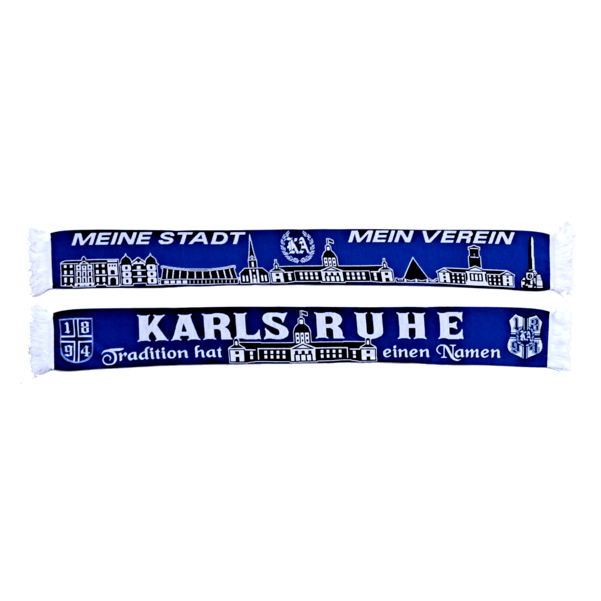 HD-Strickschal „KARLSRUHE - Meine Stadt, mein Verein"