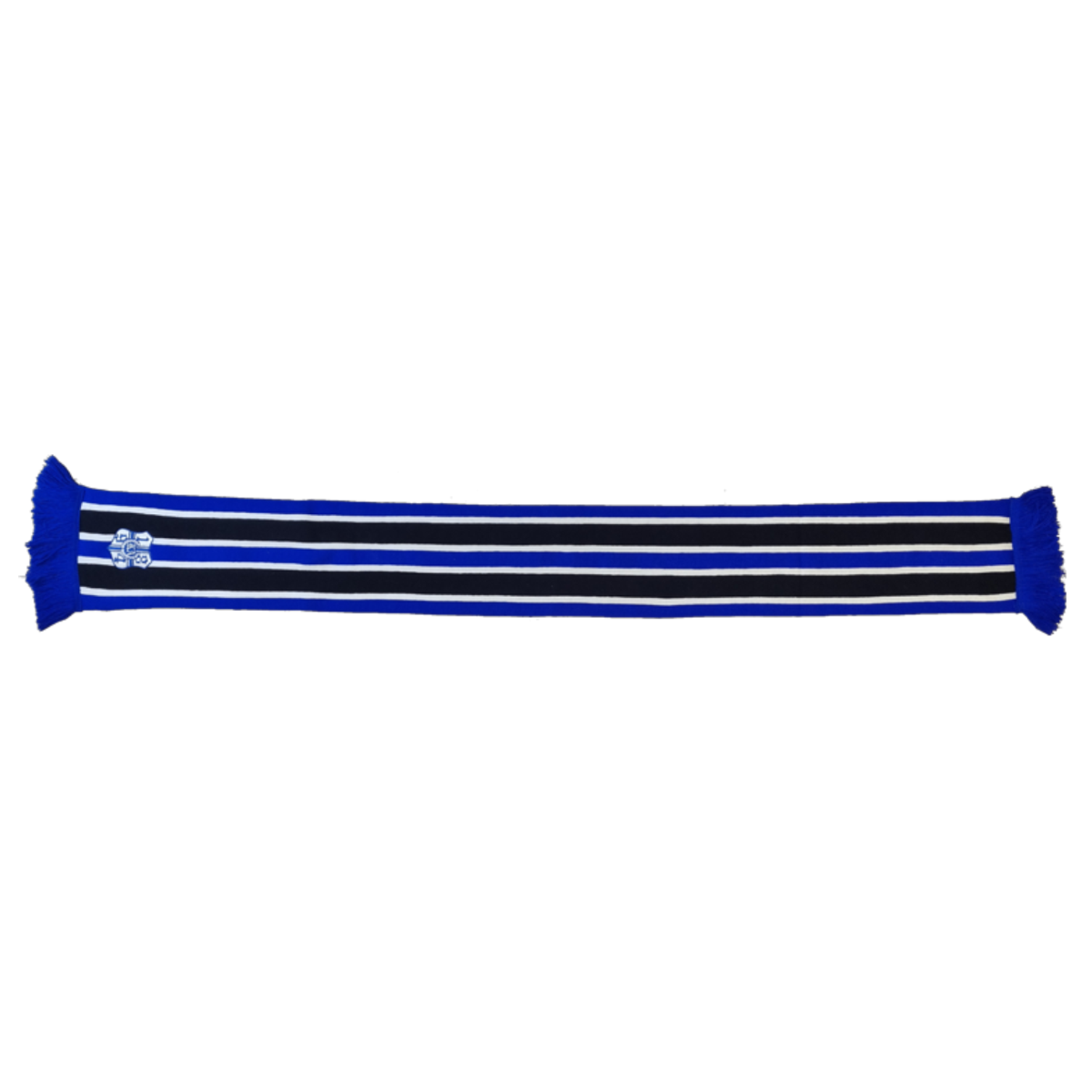 Bestickter Elastico-Schal „1894" Längsstreifen