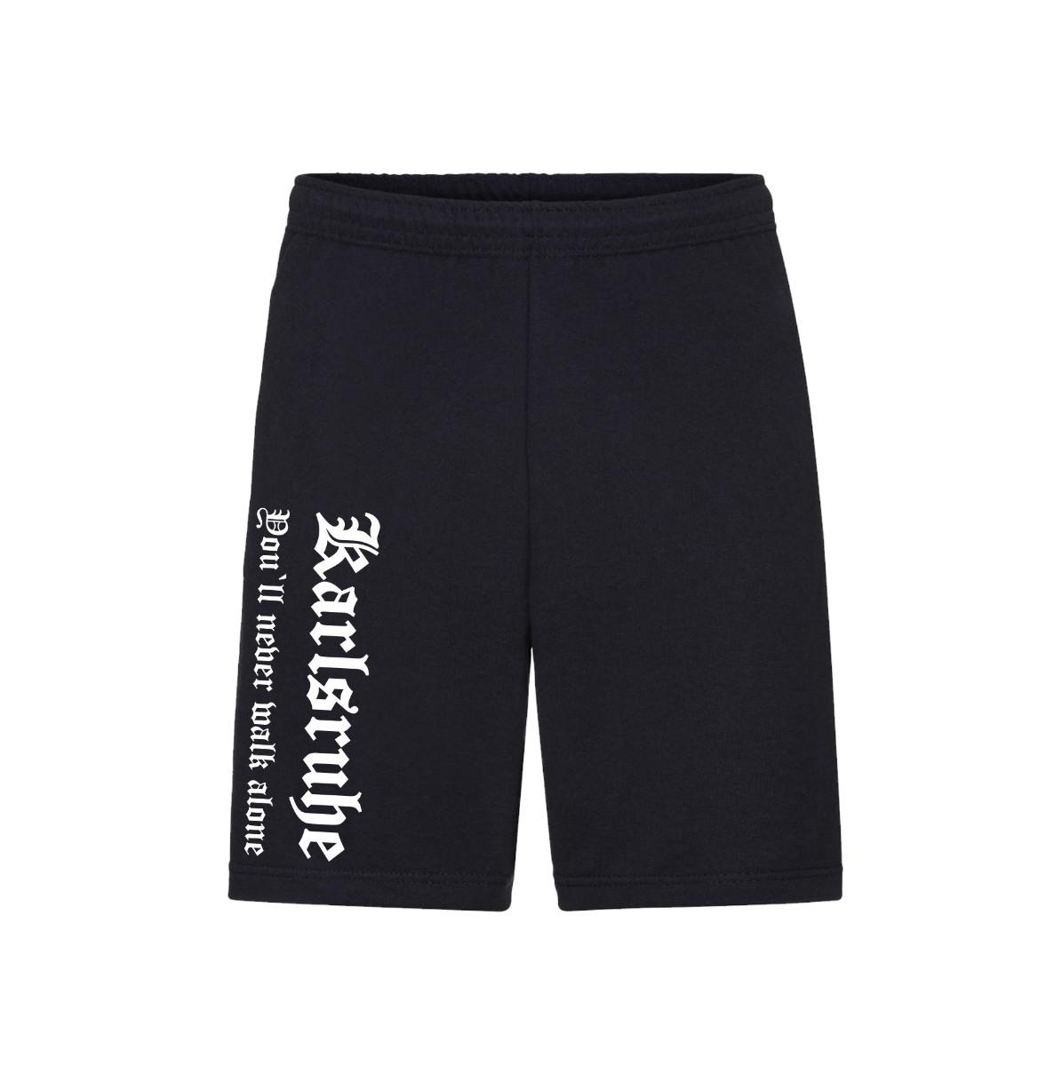 Kurze Hose „Karlsruhe – You`ll never walk alone“ navy