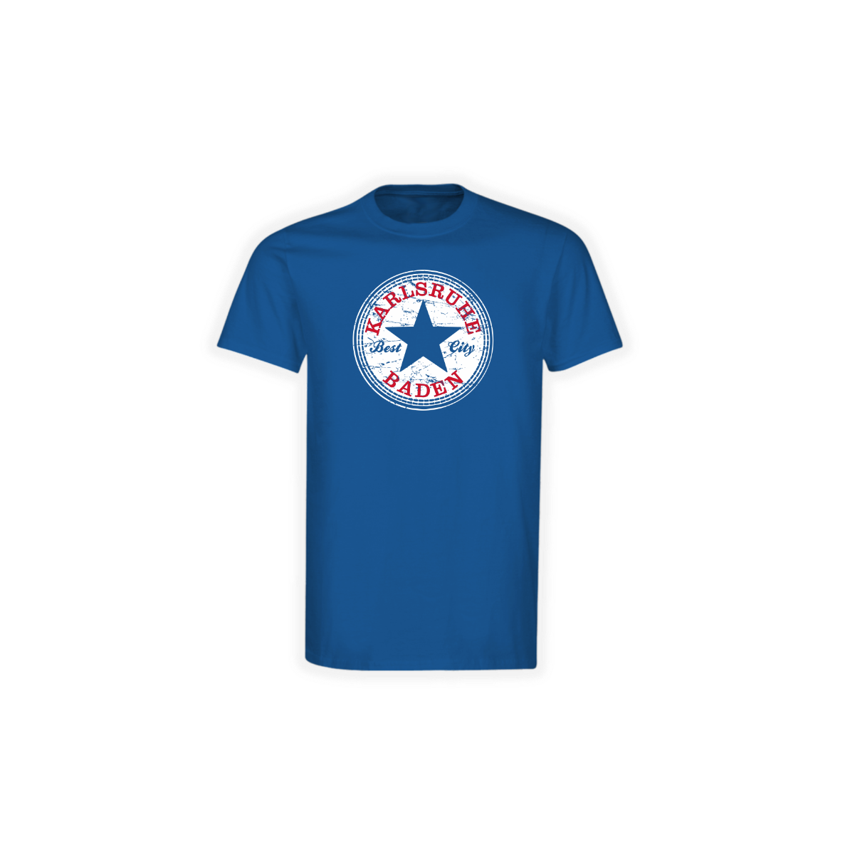 Kinder T-Shirt "Karlsruhe - Best City" royal