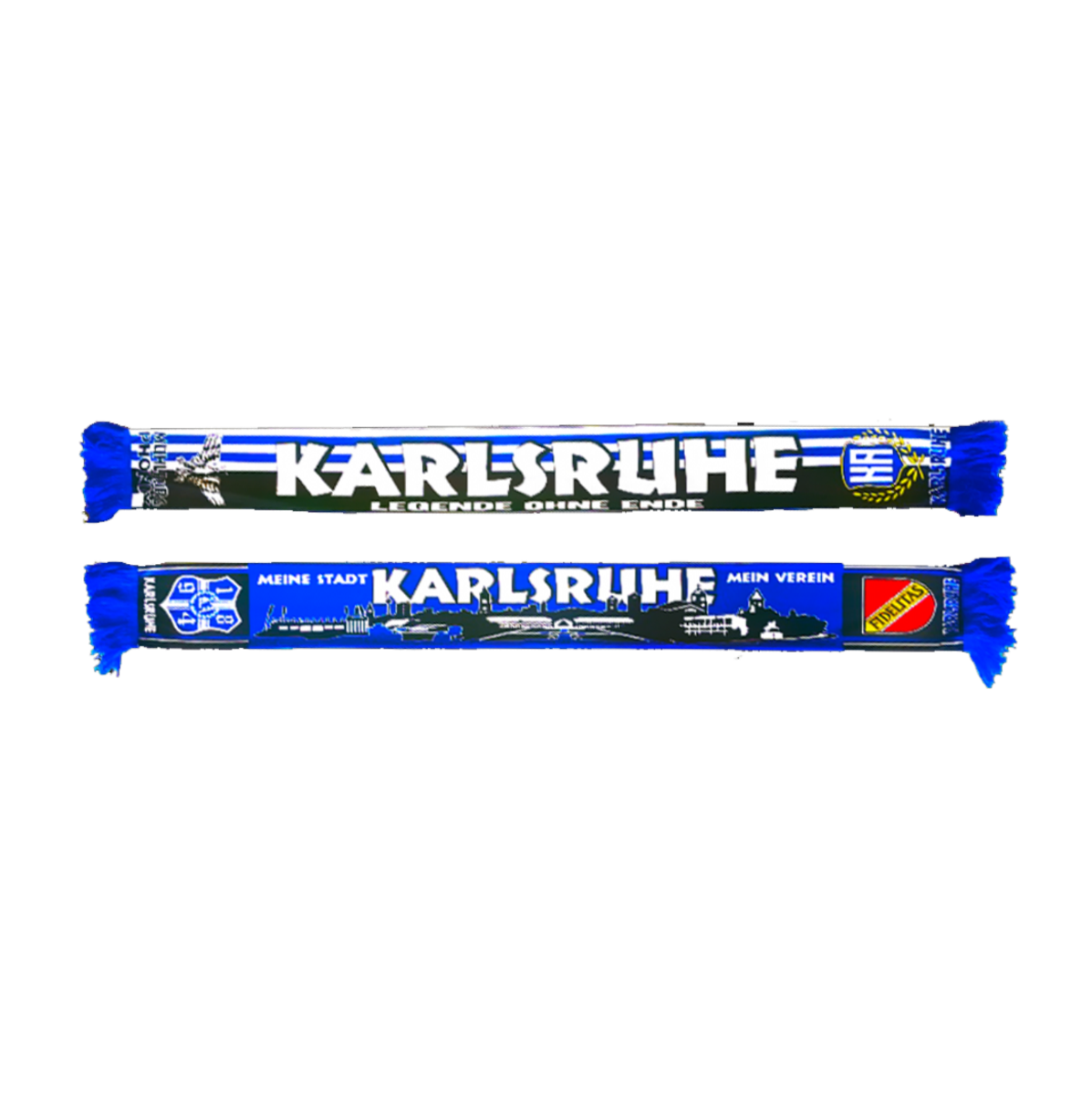 Polyesterschal „Karlsruhe – Meine Stadt, Mein Verein“