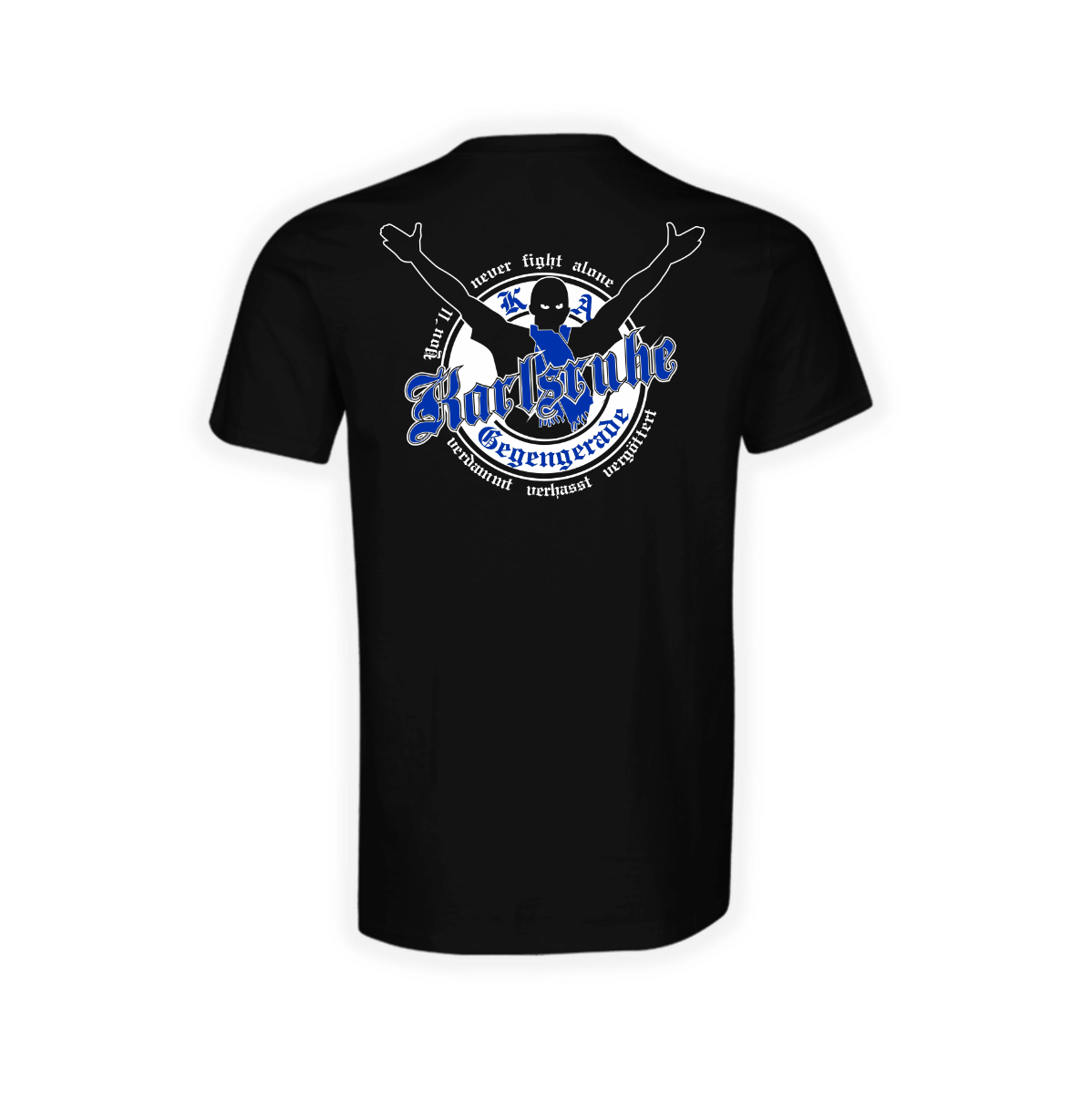 T-Shirt "Karlsruhe, die üblichen Verdächtigen - Fighter"