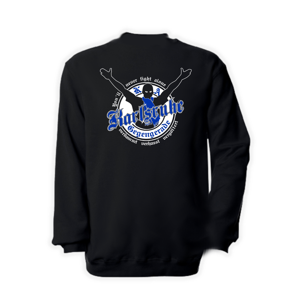 Sweat-Shirt "Karlsruhe, die üblichen Verdächtigen - Fighter"
