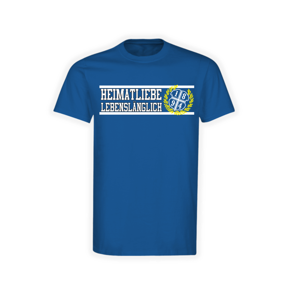 T-Shirt "Heimatliebe - Lebenslänglich" royal