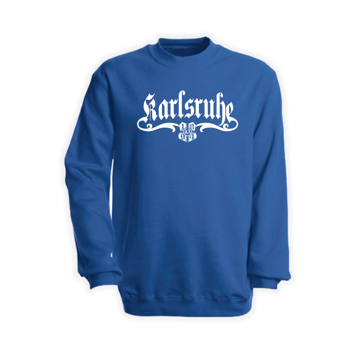 Sweat-Shirt "Karlsruhe 1894 - Ich unterstütze 2 Vereine"