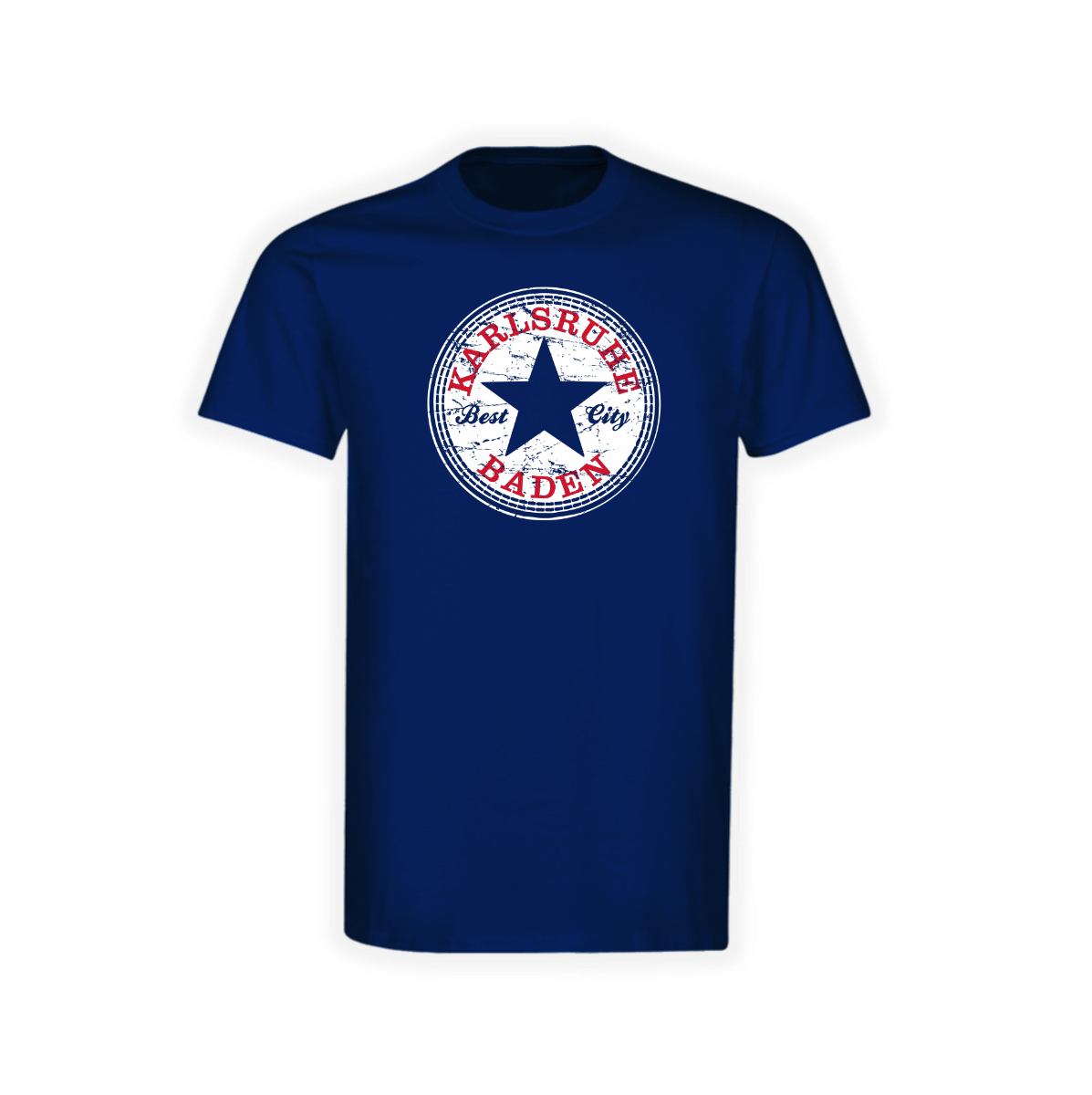 T-Shirt "Karlsruhe - Best City" navy