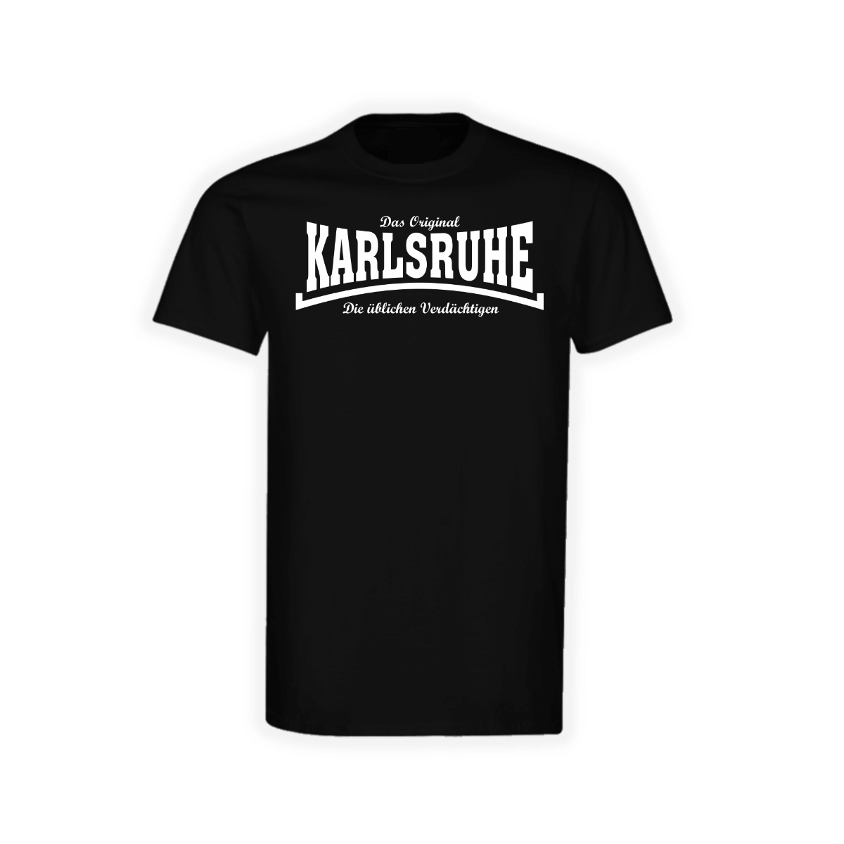 T-Shirt "Karlsruhe, die üblichen Verdächtigen - Wir sind die Leute"