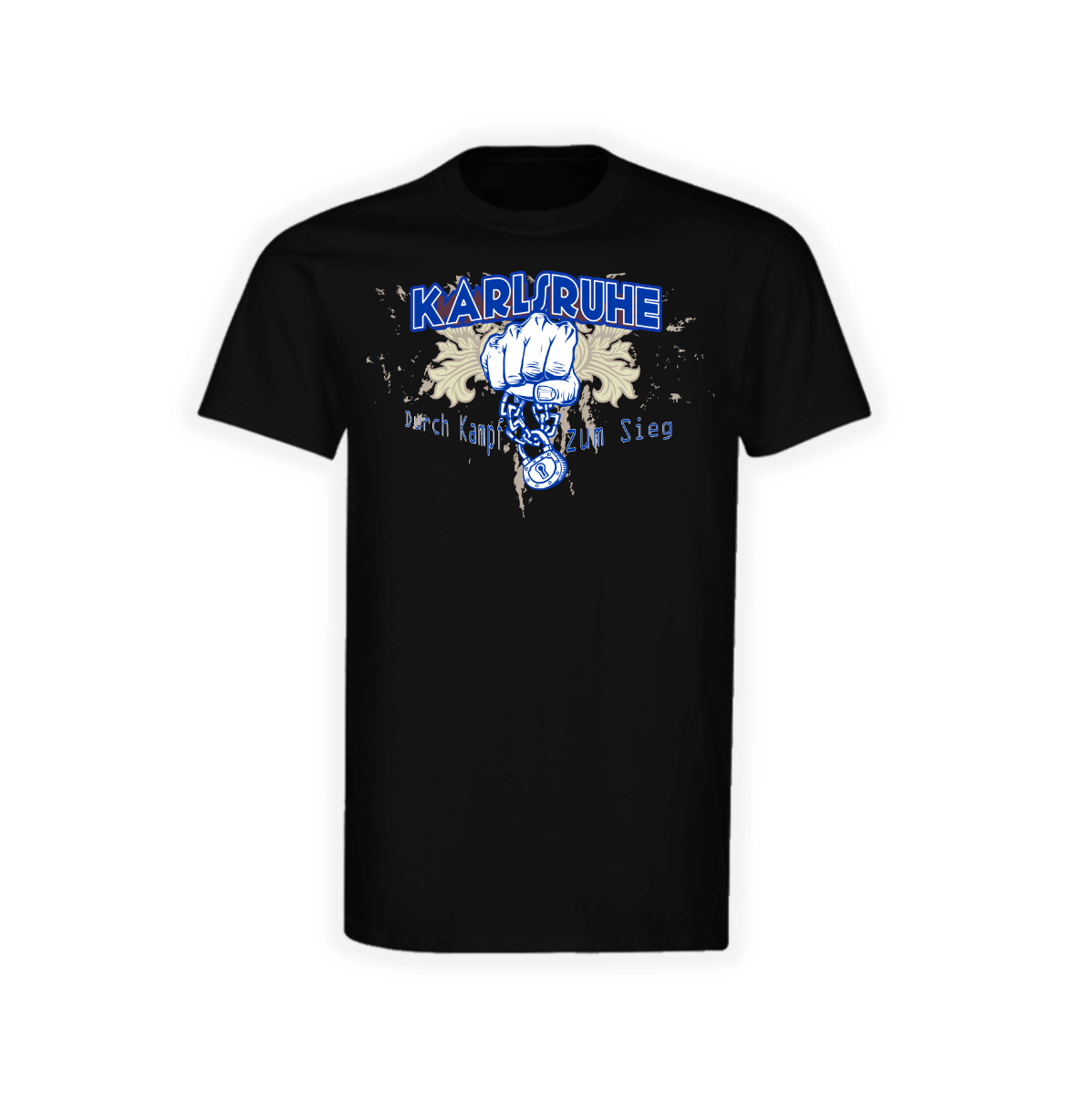 T-Shirt „Karlsruhe - Durch Kampf zum Sieg“