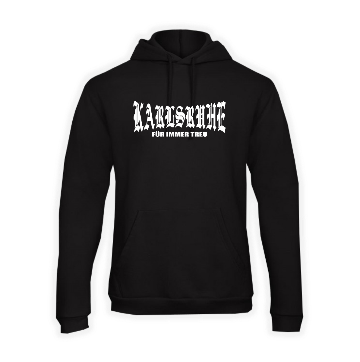 Kapuzen Sweat-Shirt "Karlsruhe - Kniet nieder ihr Bauern"