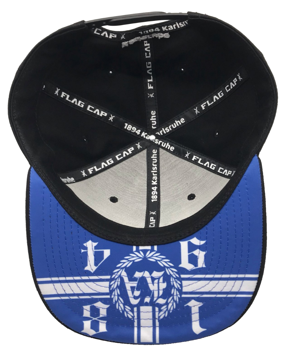 Snapback-Cap mit 3D-Stick "1894-Logo" schwarz