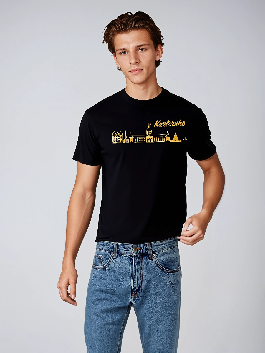 T-Shirt "Karlsruhe" Skyline