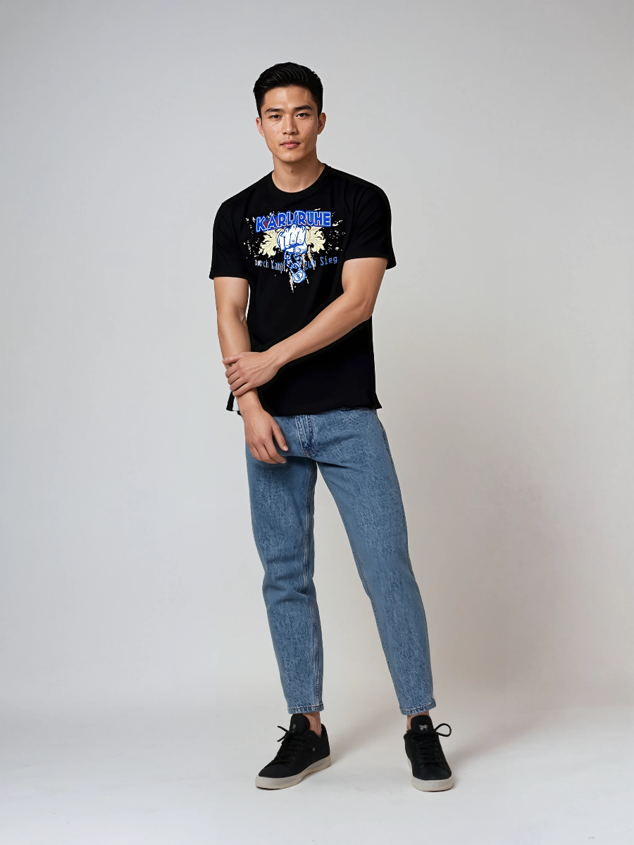 T-Shirt „Karlsruhe - Durch Kampf zum Sieg“